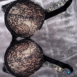 Victoria secret rhinestone bra